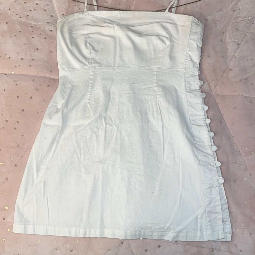 FashionNova White Mini Dress